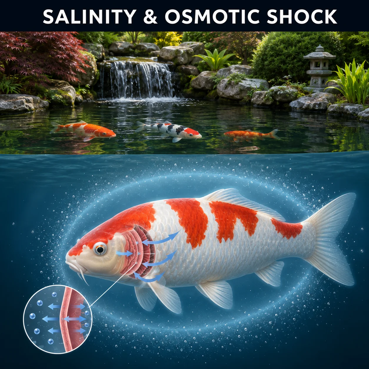 Therapeutic sodium chloride salinity curves and parasitic osmotic shock physics